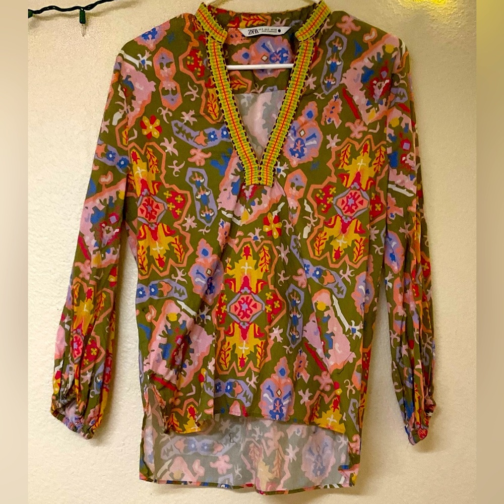 Zara | Women’s Tunic Blouse | Size S